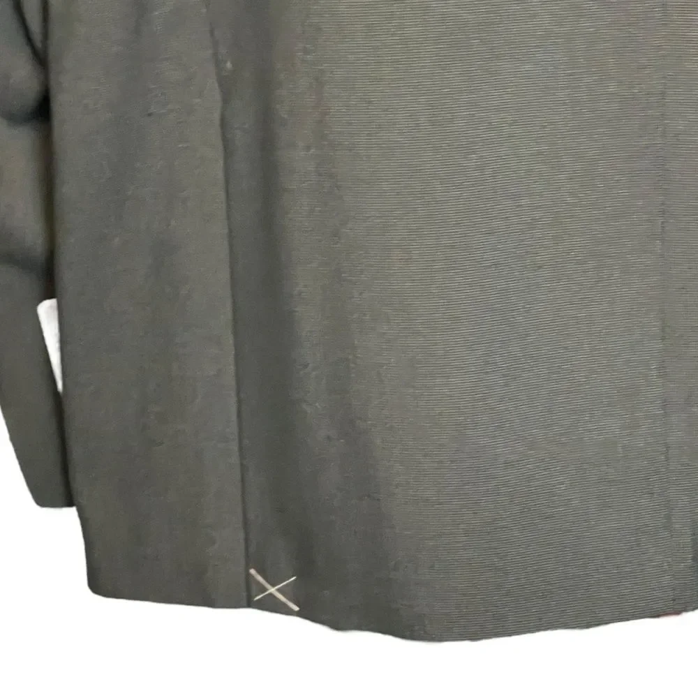 Kenneth Cole Sports Coat 2 Button Charcoal Size 46L